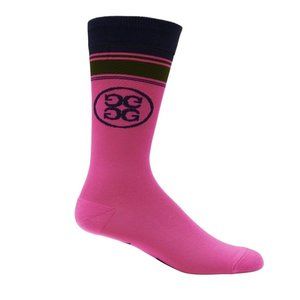 G/FORE Crew Socks Raspberry Navy ( L/XL )